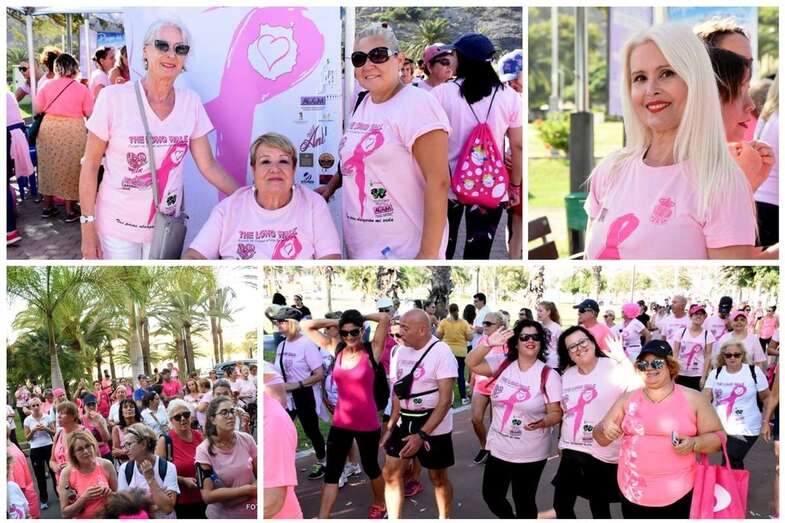 Momentos de la caminta (Foto Antonio Alí)